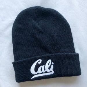 Black Cali Beanie